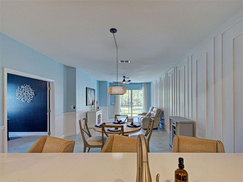 Furnished interior view inside a new home in , Englewood (Image 35).