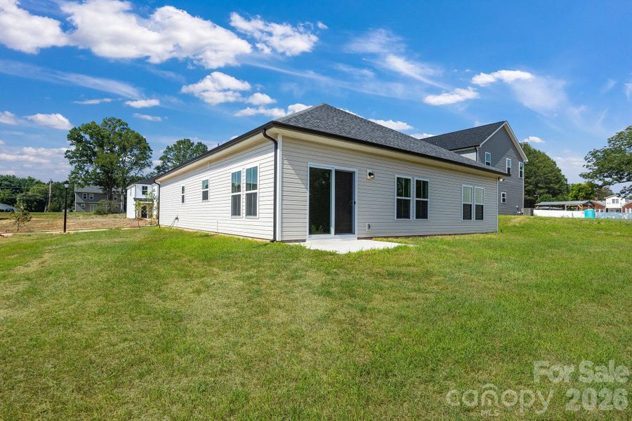 Exterior details and patio area of a home in , Kannapolis (Image 14).