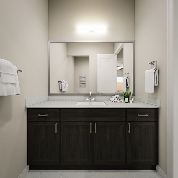 Representative furnished interior of a home built from the Pecan Plan 58-6 by Tri Pointe Homes in Whispering Hills, Laveen (Image 13). Representative furnished interior of a home built from the Pecan Plan 58-6 by Tri Pointe Homes in Whispering Hills, Laveen (Image 13).