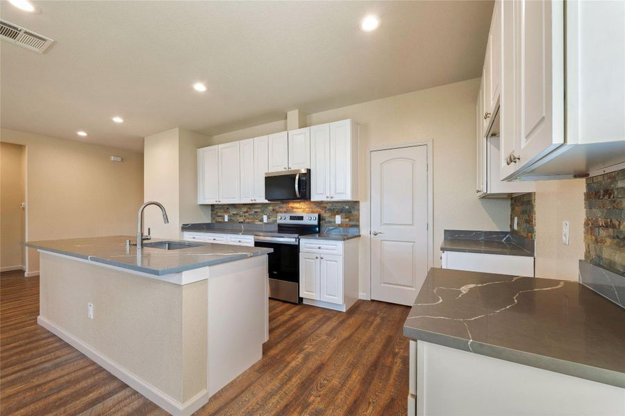 Furnished interior view inside a new home in , Liberty Hill (Image 7).