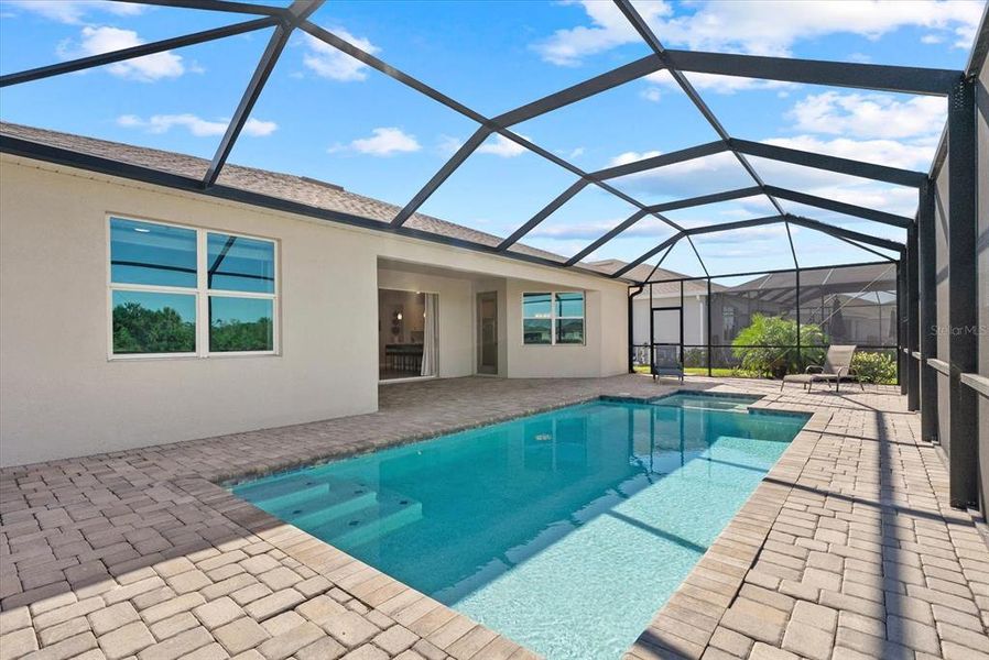 Exterior details and patio area of a home in , Englewood (Image 32).