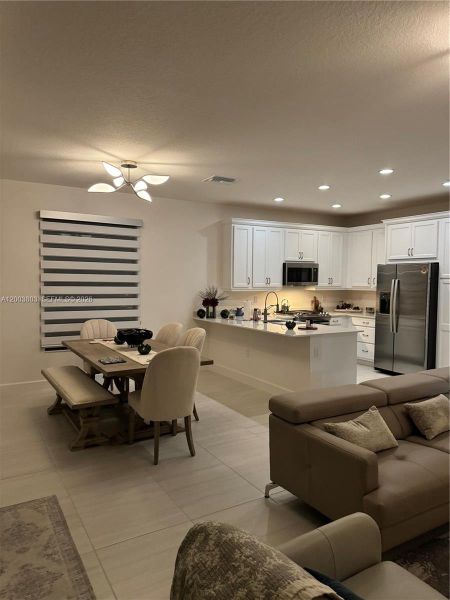 Furnished interior view inside a new home in , Port St. Lucie (Image 8).