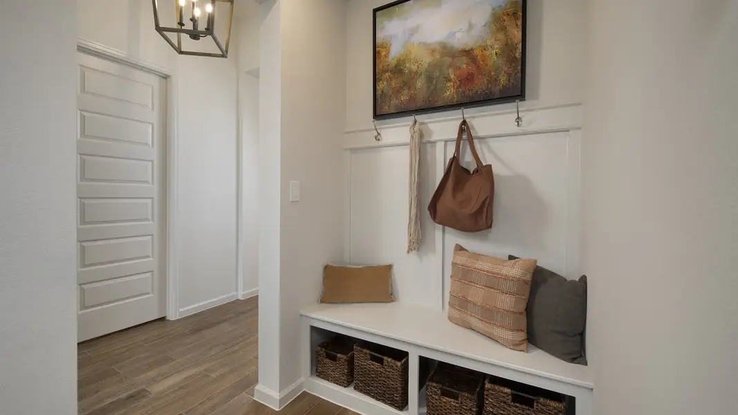 Furnished interior view inside a new home in Harvest Green, Richmond (Image 8).