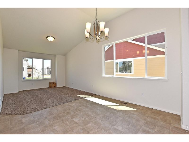 Spacious, unfurnished interior of a new home in , Johnstown (Image 31).