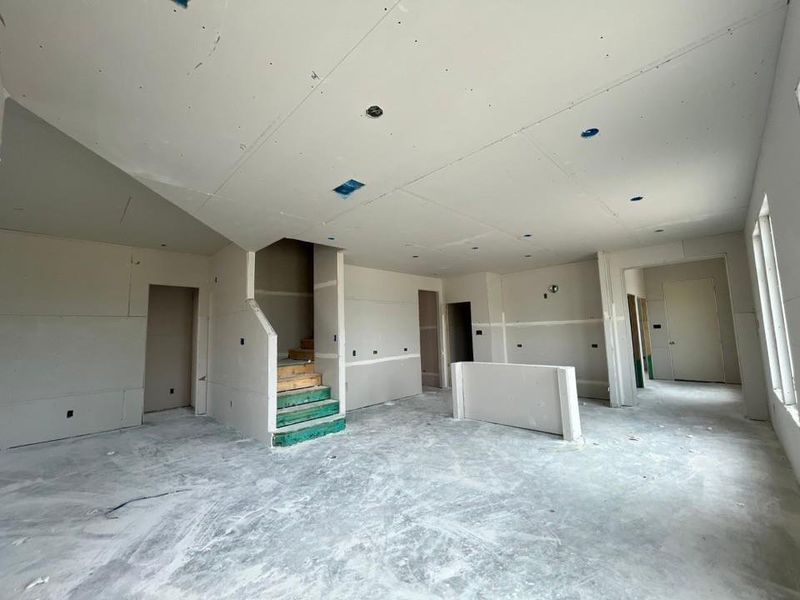 In-progress construction of a new home in Westpoint Park, Fort Worth, TX (Image 6).