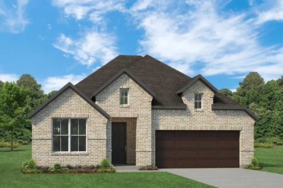 Representative exterior photo of a completed home built from the Valor by Rockwell Homes in Wildflower Ranch, Fort Worth, TX (Image 5).