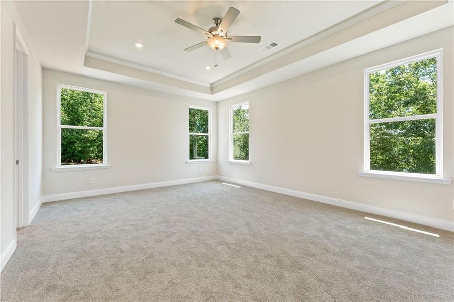 Spacious, unfurnished interior of a new home in Melody Lakeside Estates, Buford (Image 148).