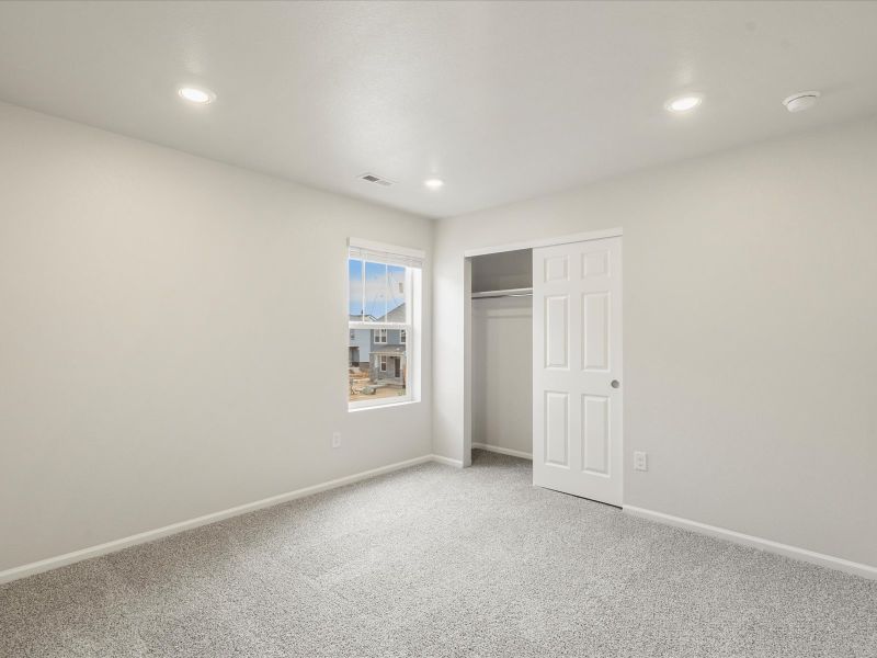 The Telluride floorplan interior image taken at a Meritage Homes community in Aurora, CO.