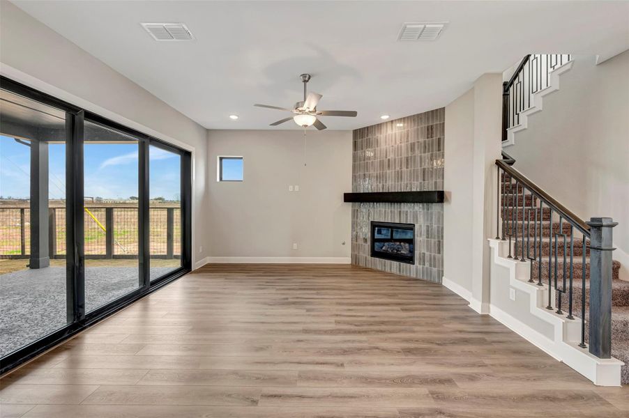 Spacious, unfurnished interior of a new home in Indigo 50’ Homesites, Richmond (Image 32).