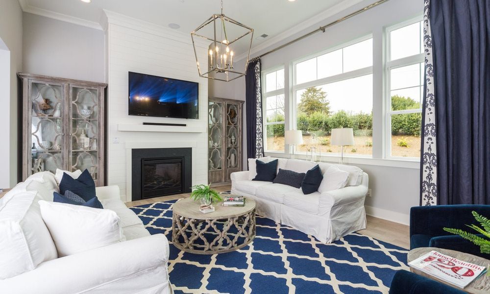 Representative furnished interior of a home built from the Santa Fe Ranch by Classica Homes in Arden Mill, Fort Mill (Image 11).