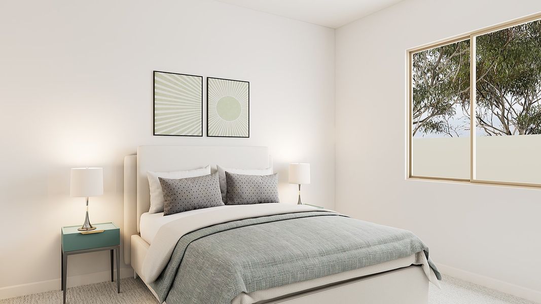 Representative furnished interior of a home built from the Gardenia Plan 5009 by Tri Pointe Homes in Soleo, San Tan Valley (Image 9).