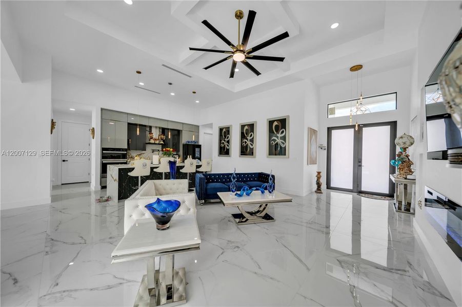 Furnished interior view inside a new home in , Cape Coral (Image 31).