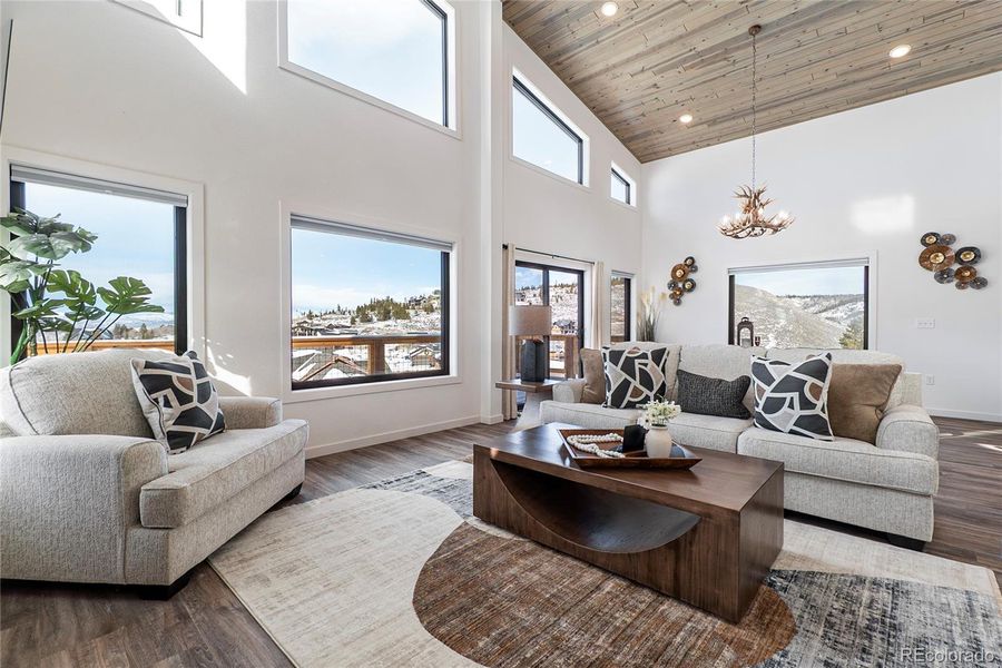 Furnished interior view inside a new home in , Granby (Image 24).
