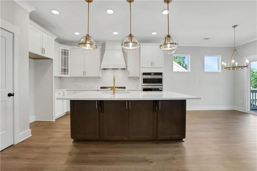 Furnished interior view inside a new home in Cambridge, Flowery Branch (Image 6).