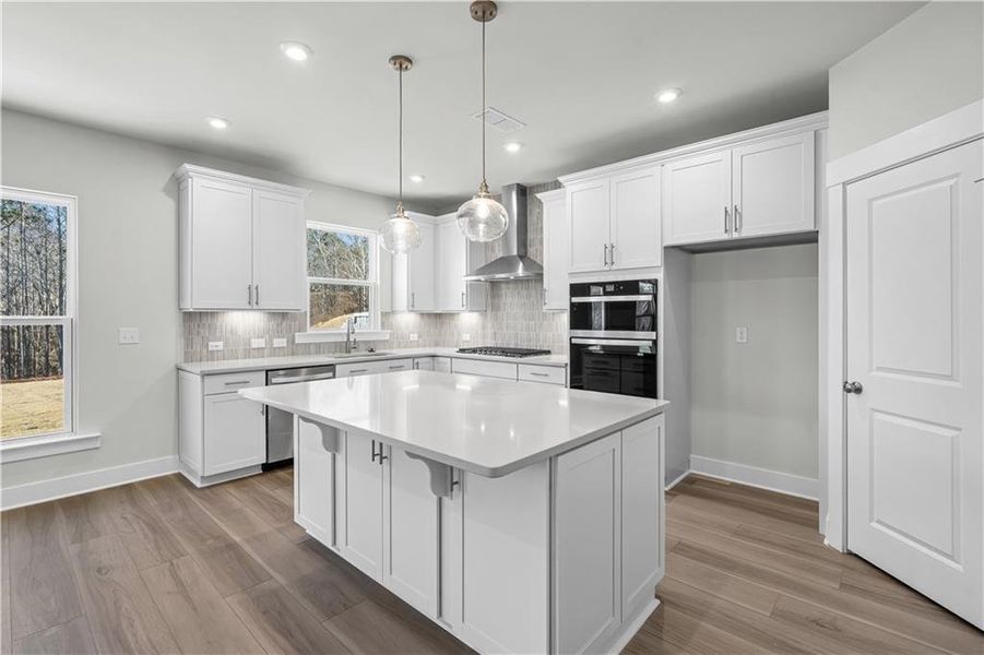 Furnished interior view inside a new home in Hunters Creek, Flowery Branch (Image 16). Furnished interior view inside a new home in Hunters Creek, Flowery Branch (Image 16).