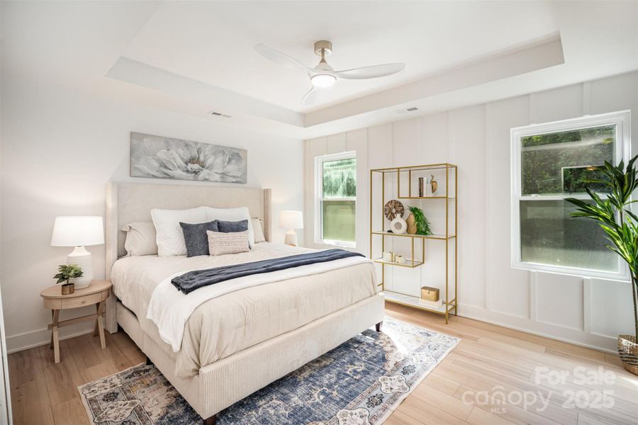 Furnished interior view inside a new home in , Hickory (Image 9).