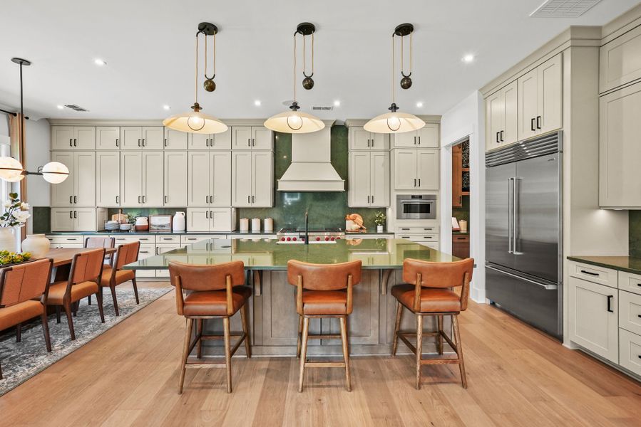 Representative furnished interior of a home built from the Hampton by John Wieland in McCoy Farm, Wesley Chapel (Image 50).