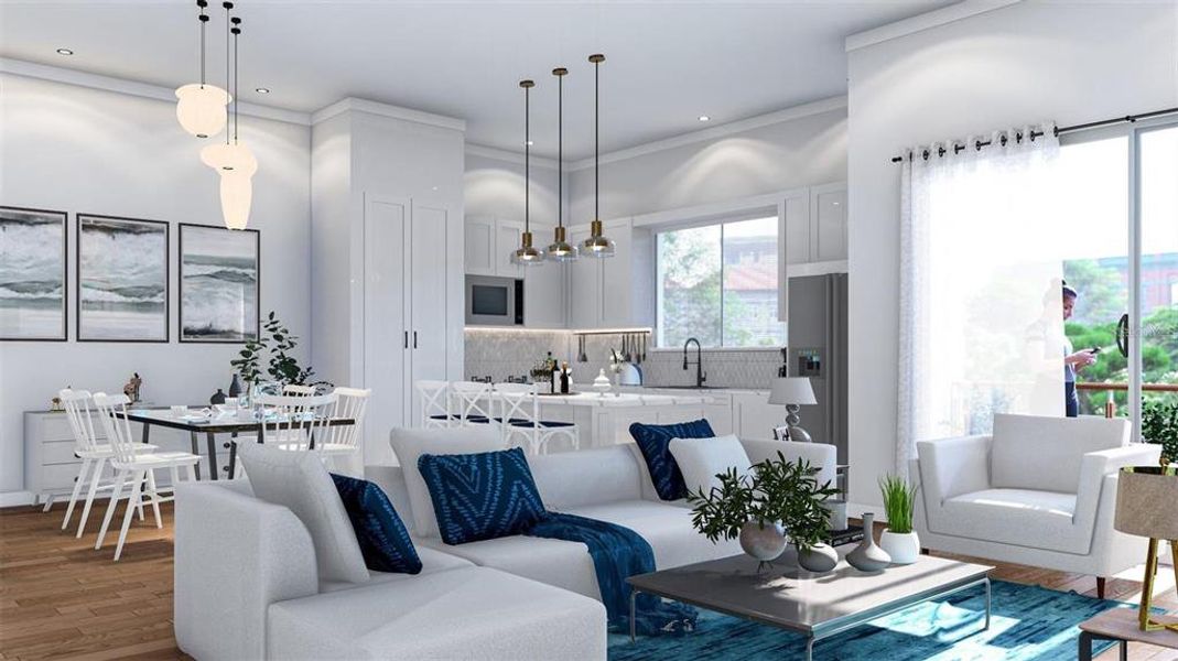 Virtual Staging Kitchen