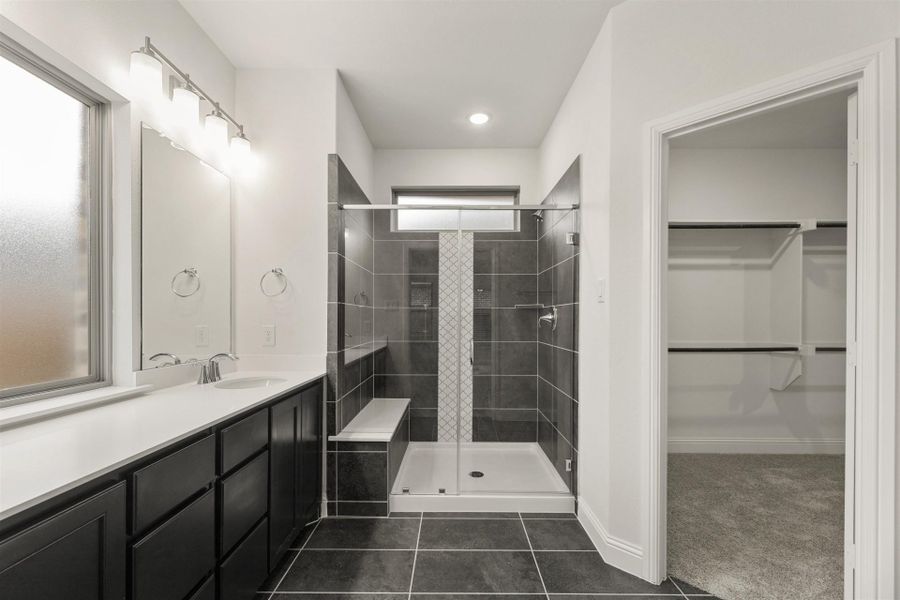 Furnished interior view inside a new home in The Reserve at Spiritas Ranch, Little Elm (Image 8).