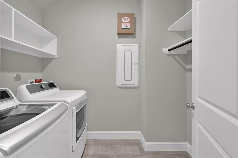 Laundry Room near Garage