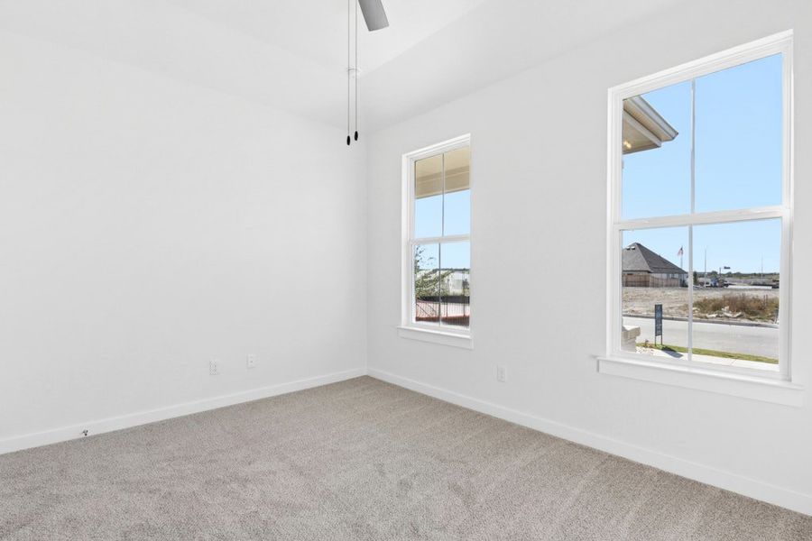 Spacious, unfurnished interior of a new home in Mayfair, New Braunfels (Image 23). Spacious, unfurnished interior of a new home in Mayfair, New Braunfels (Image 23).