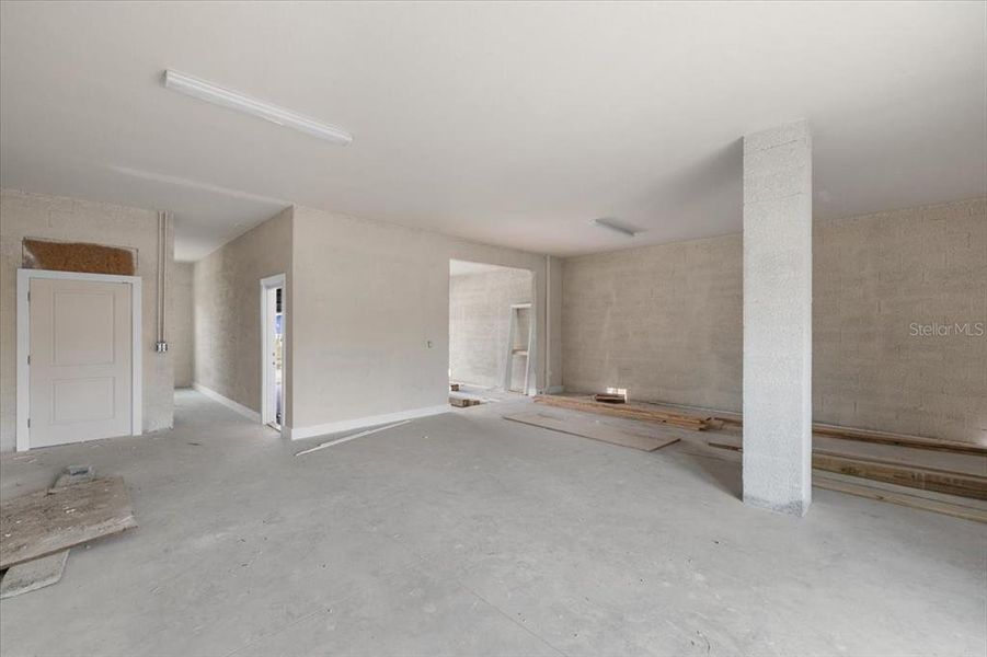 In-progress construction of a new home in , Hernando Beach, FL (Image 19).