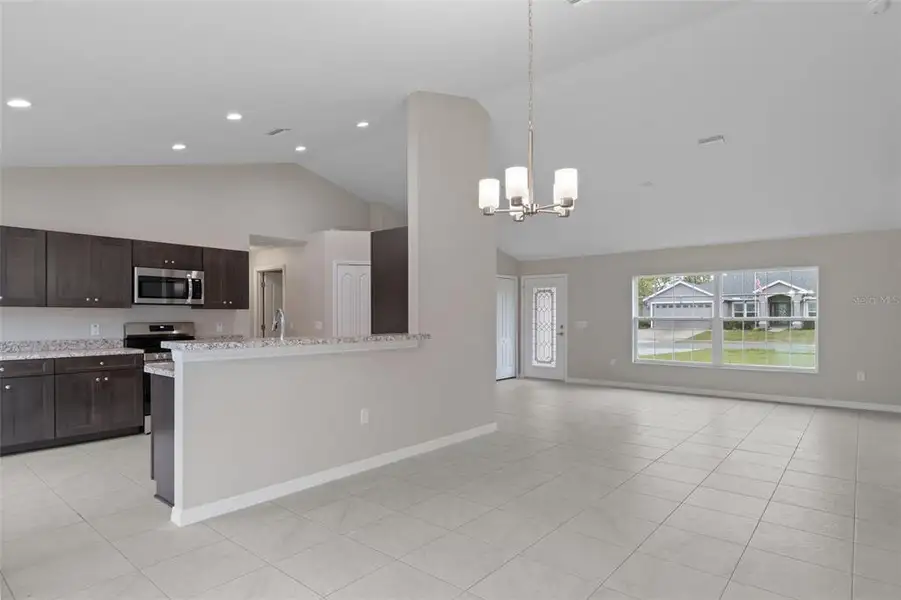 Furnished interior view inside a new home in , Weeki Wachee (Image 4). Furnished interior view inside a new home in , Weeki Wachee (Image 4).
