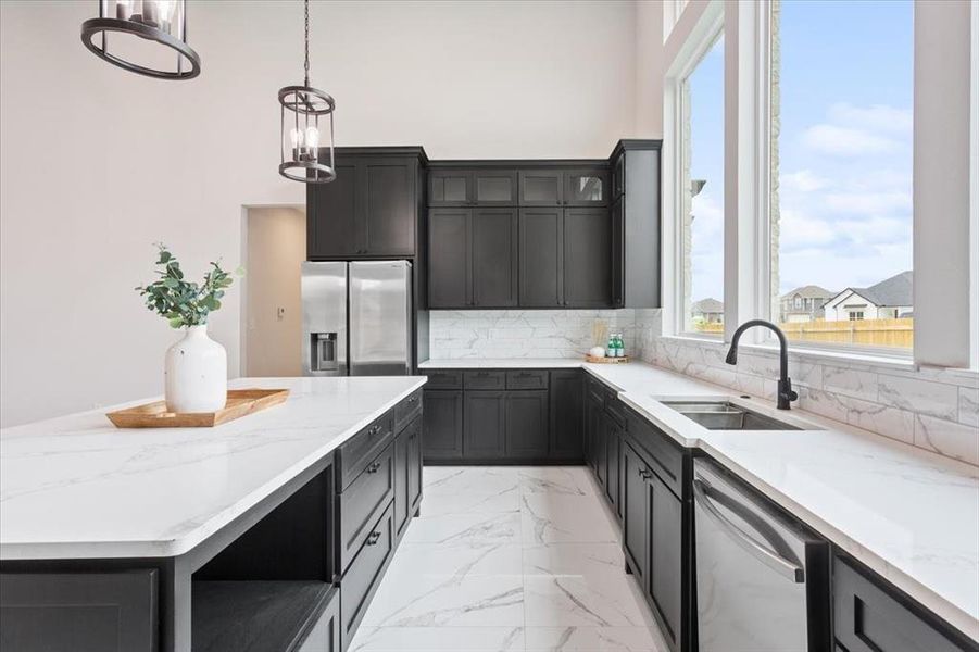 Furnished interior view inside a new home in , Hewitt (Image 12).