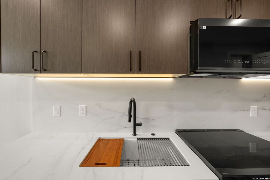 Close-up of interior finishes inside a home in , New Braunfels (Image 15).