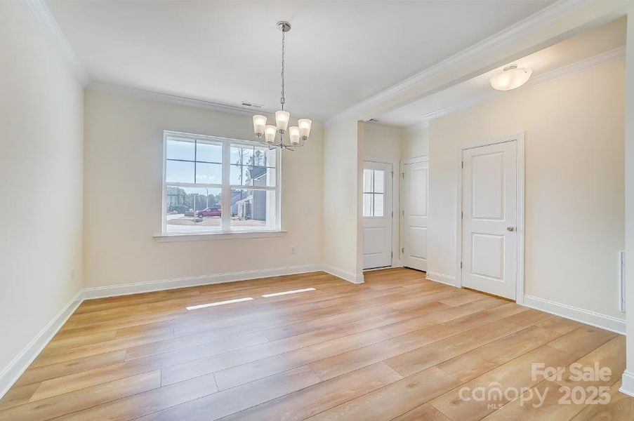 Spacious, unfurnished interior of a new home in , Hickory (Image 25).