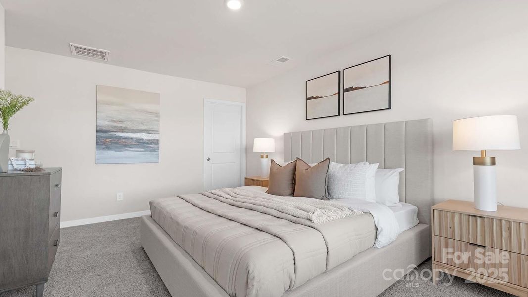 Furnished interior view inside a new home in Clark Creek Landing, Lincolnton (Image 23).