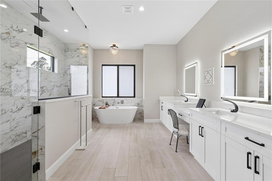 Furnished interior view inside a new home in , Naples (Image 15).