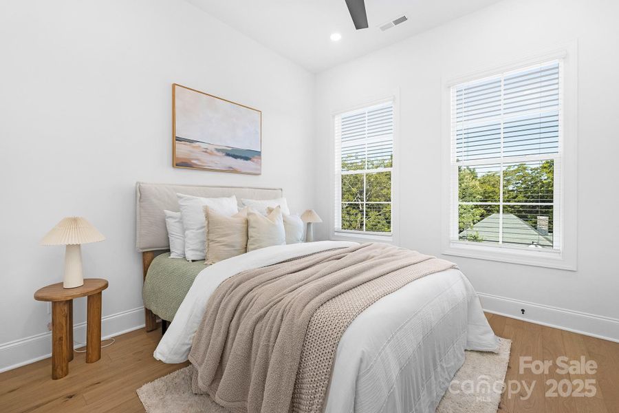 Furnished interior view inside a new home in , Charlotte (Image 12).
