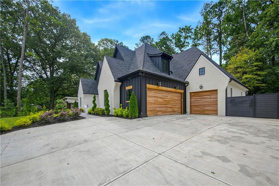 Front exterior of a new home in , Atlanta, GA, highlighting curb appeal (Image 31).