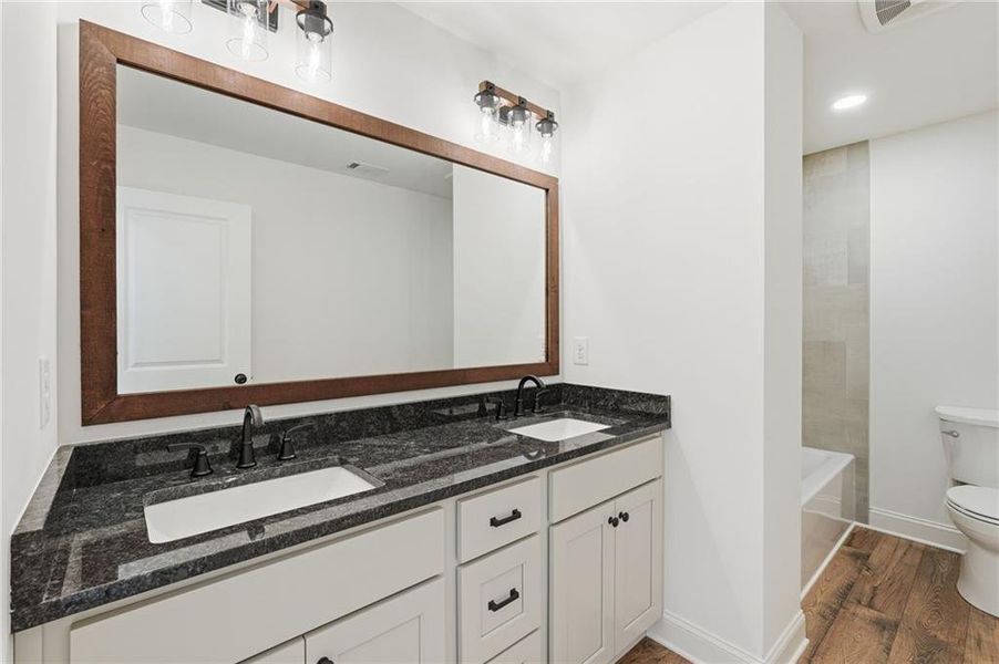 Furnished interior view inside a new home in , Dahlonega (Image 7). Furnished interior view inside a new home in , Dahlonega (Image 7).