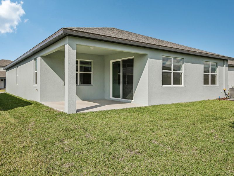 Exterior details and patio area of a home in Coasterra - Reserve Series, Palmetto (Image 3).