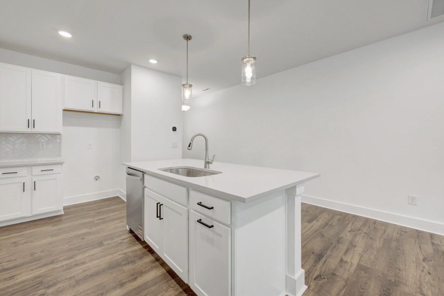 Furnished interior view inside a new home in Ashmore Townes, Garner (Image 6).