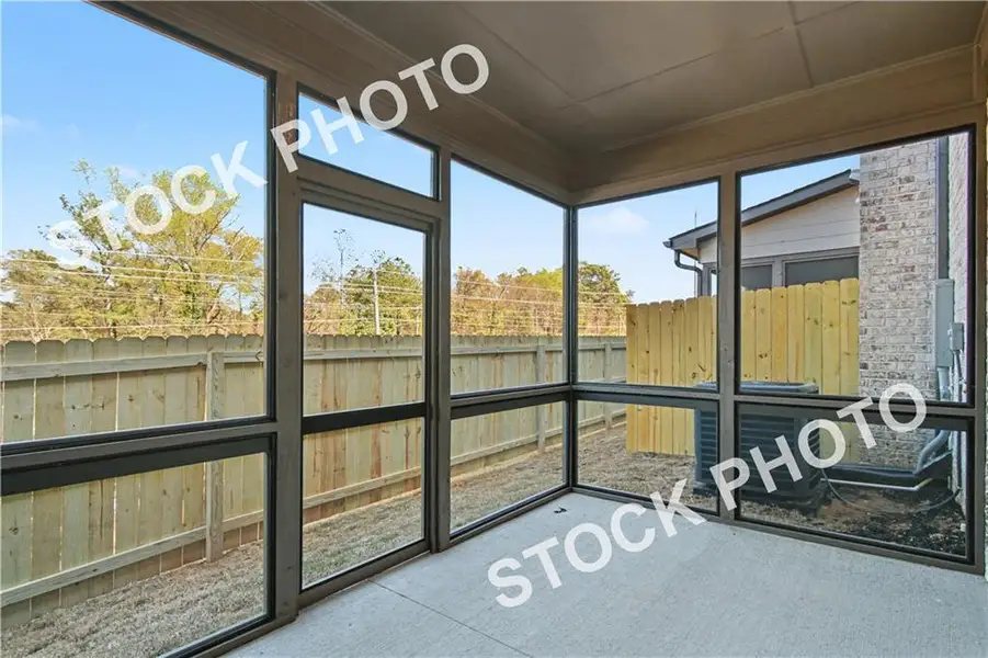 Exterior details and patio area of a home in , Norcross (Image 15).