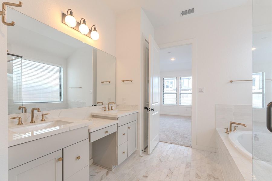 Furnished interior view inside a new home in , Porter (Image 9).