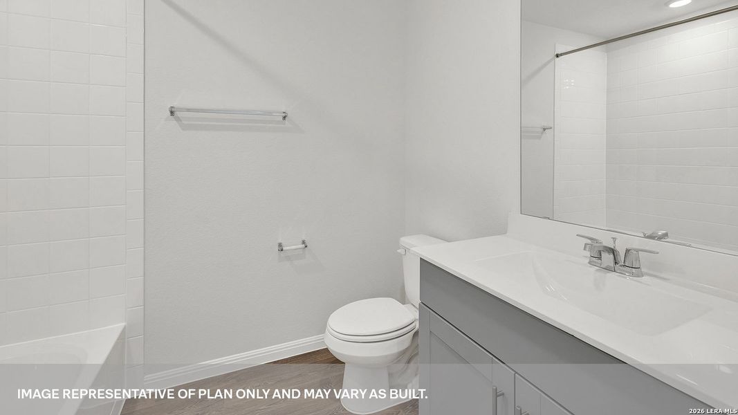 Furnished interior view inside a new home in Paramount, Kyle (Image 6).