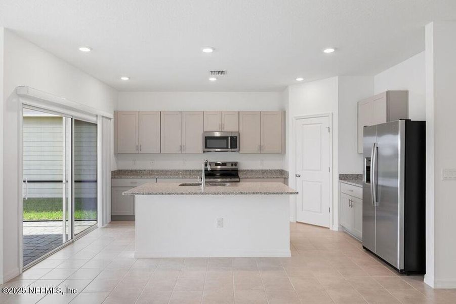 Furnished interior view inside a new home in Coopers Meadow, Jacksonville (Image 8).