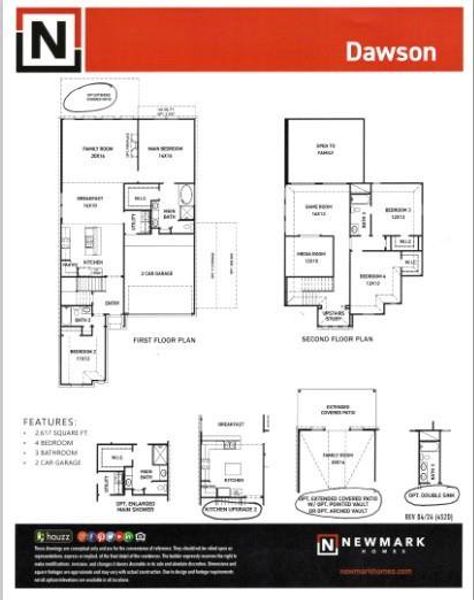 Many upgrades selections will be included in this large home. Many upgrades selections will be included in this large home.