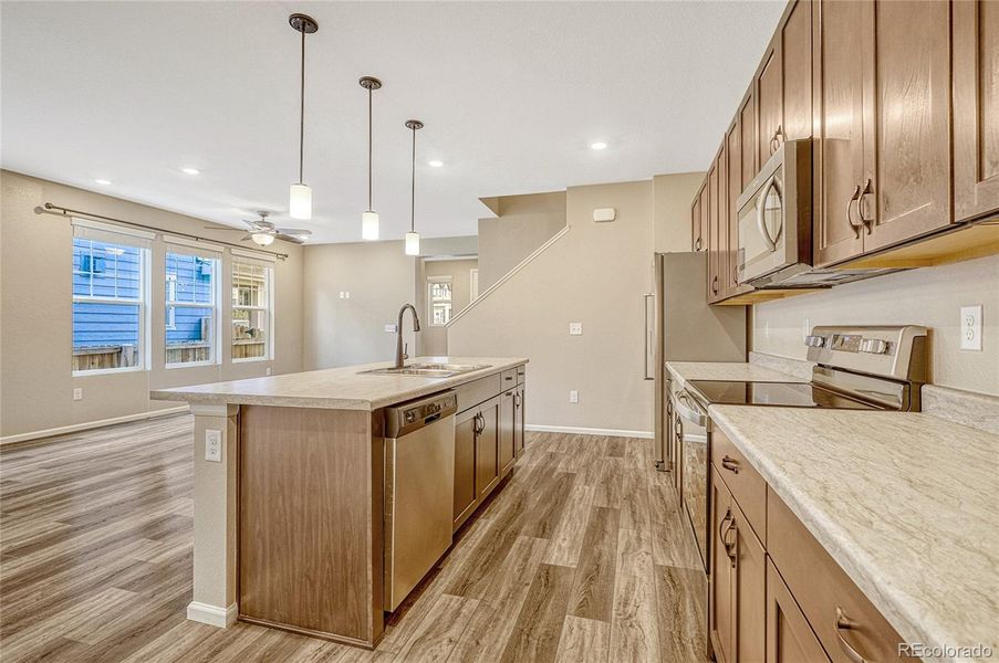 Furnished interior view inside a new home in , Broomfield (Image 8).