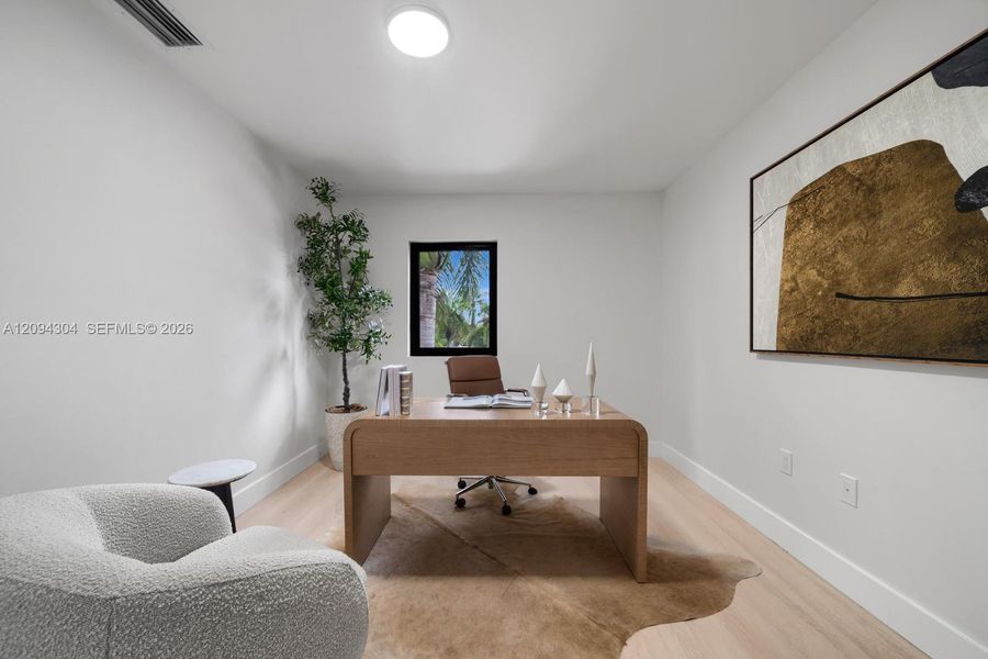 Furnished interior view inside a new home in , Hollywood (Image 32).