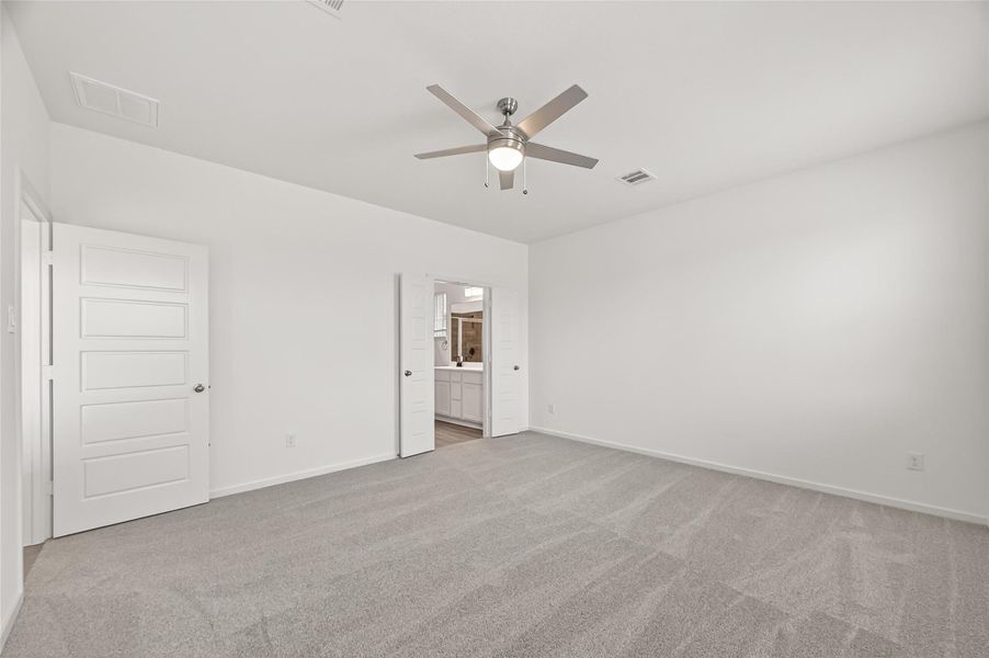 Spacious, unfurnished interior of a new home in Rates starting as low as, Iowa Colony (Image 29).