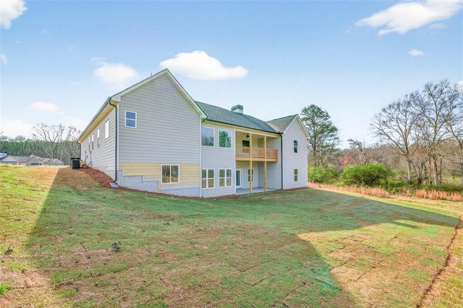 Exterior details and patio area of a home in , Winder (Image 19).