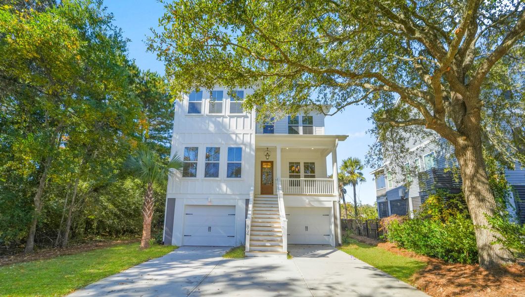 Front exterior of a new home in , Charleston, SC, highlighting curb appeal (Image 25).