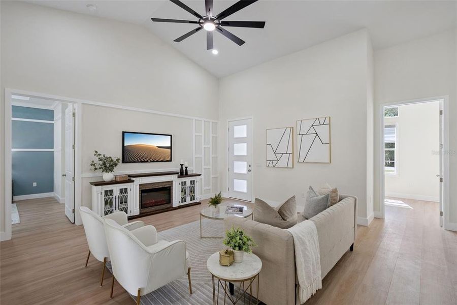 Furnished interior view inside a new home in , Apopka (Image 13).