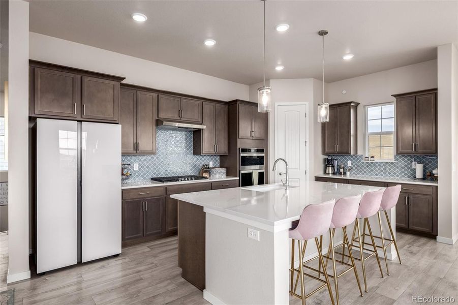 Furnished interior view inside a new home in Silver Leaf, Littleton (Image 8).