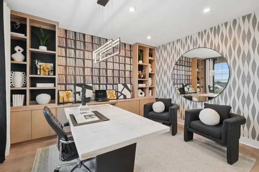 Furnished interior view inside a new home in Altis At Serenity, Fuquay Varina (Image 11).